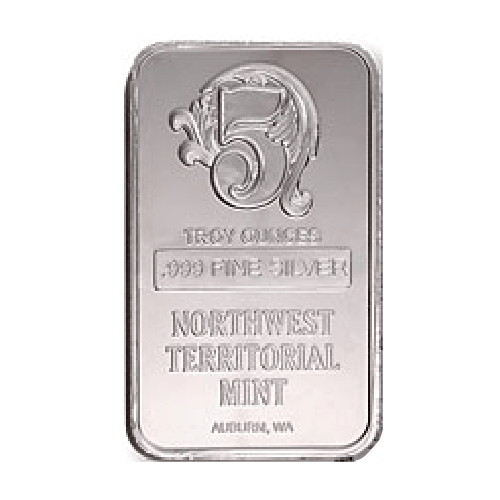 5 oz Silver Northwest Territorial Mint Bar