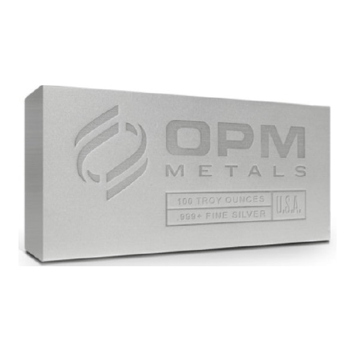 100 oz Silver OPM Bar