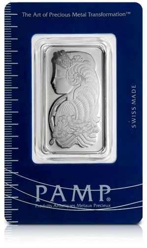 1 oz Platinum Pamp Suisse 99.95%