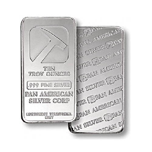 1 oz Silver Pan American Silver Corporate Bar 999