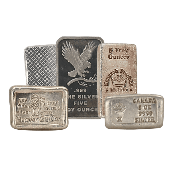 5 oz Random Silver Bars