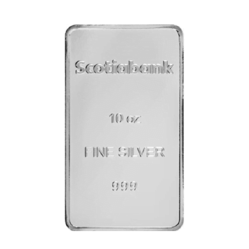 10 oz Silver Scotiabank Bar