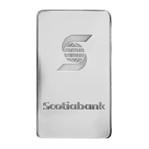 5 oz Silver Scotiabank Bar