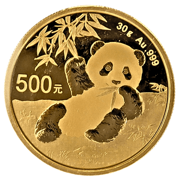 30 gr Gold 2020 Chinese Panda Bullion Coin