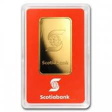 1 oz Gold Scotiabank Bar 9999