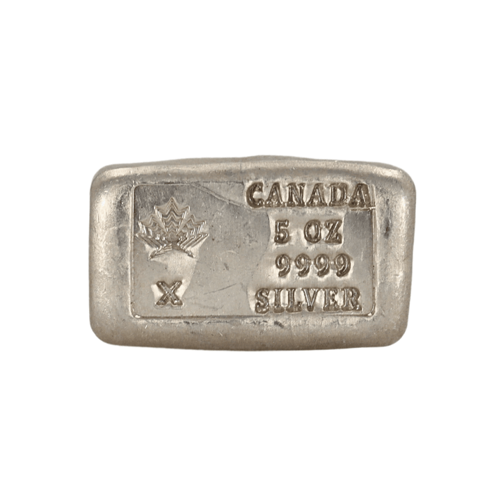 5 oz Random Silver Bars – Express Gold Refining