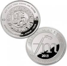 1/2 oz Silver First Majestic Coin 99.9%