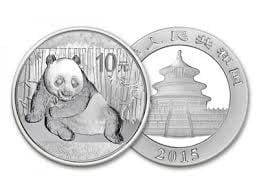 1 oz Silver Panda Coin 99.9%